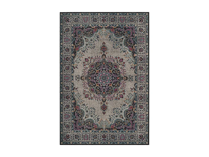 Tapis Gris/Noir 91 X 152 cm - Amorette