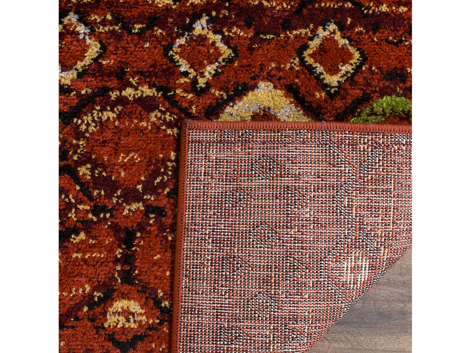 Tapis Rouge/Multicolore 201 X 279 cm - Cullen