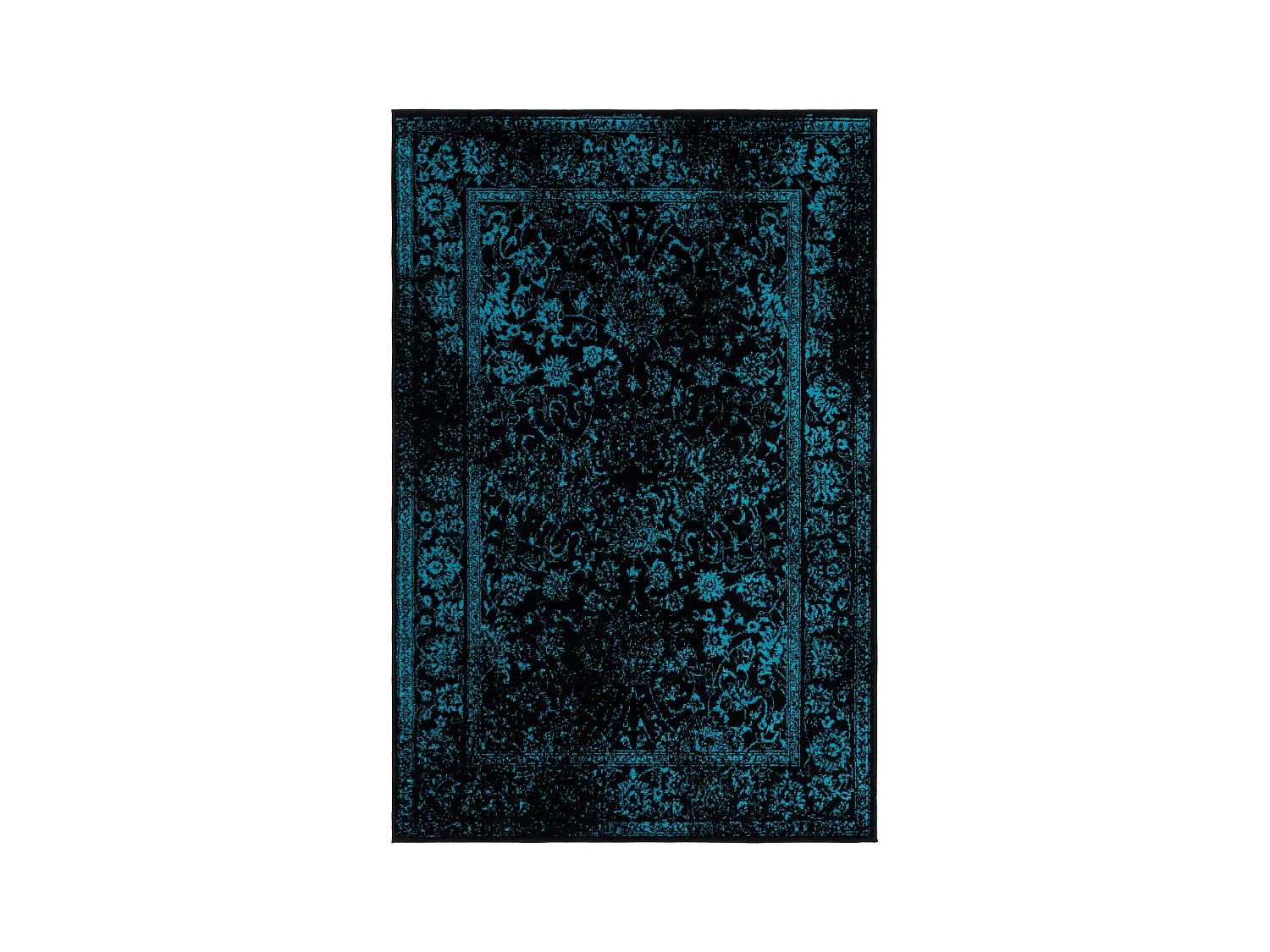 Tapis Noir/Bleu 155 X 229 cm - Arianwen
