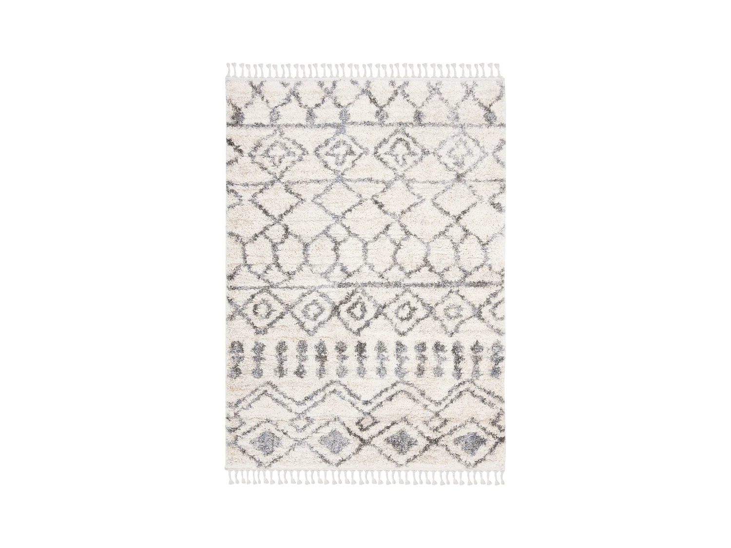 Tapis Neutre/Gris 61 X 244 cm - Settat