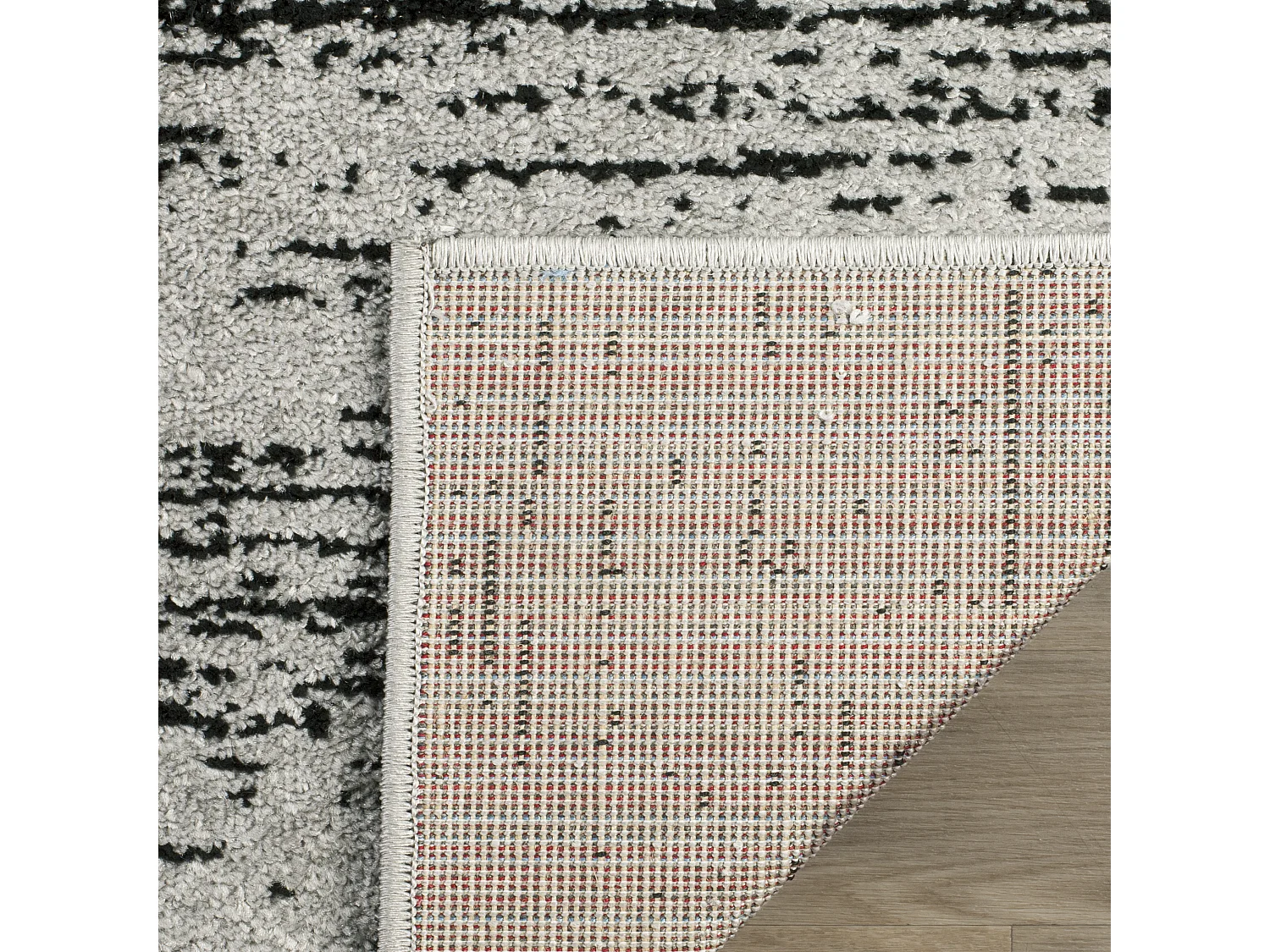 Tapis Gris/Noir 155 X 229 cm - Marius