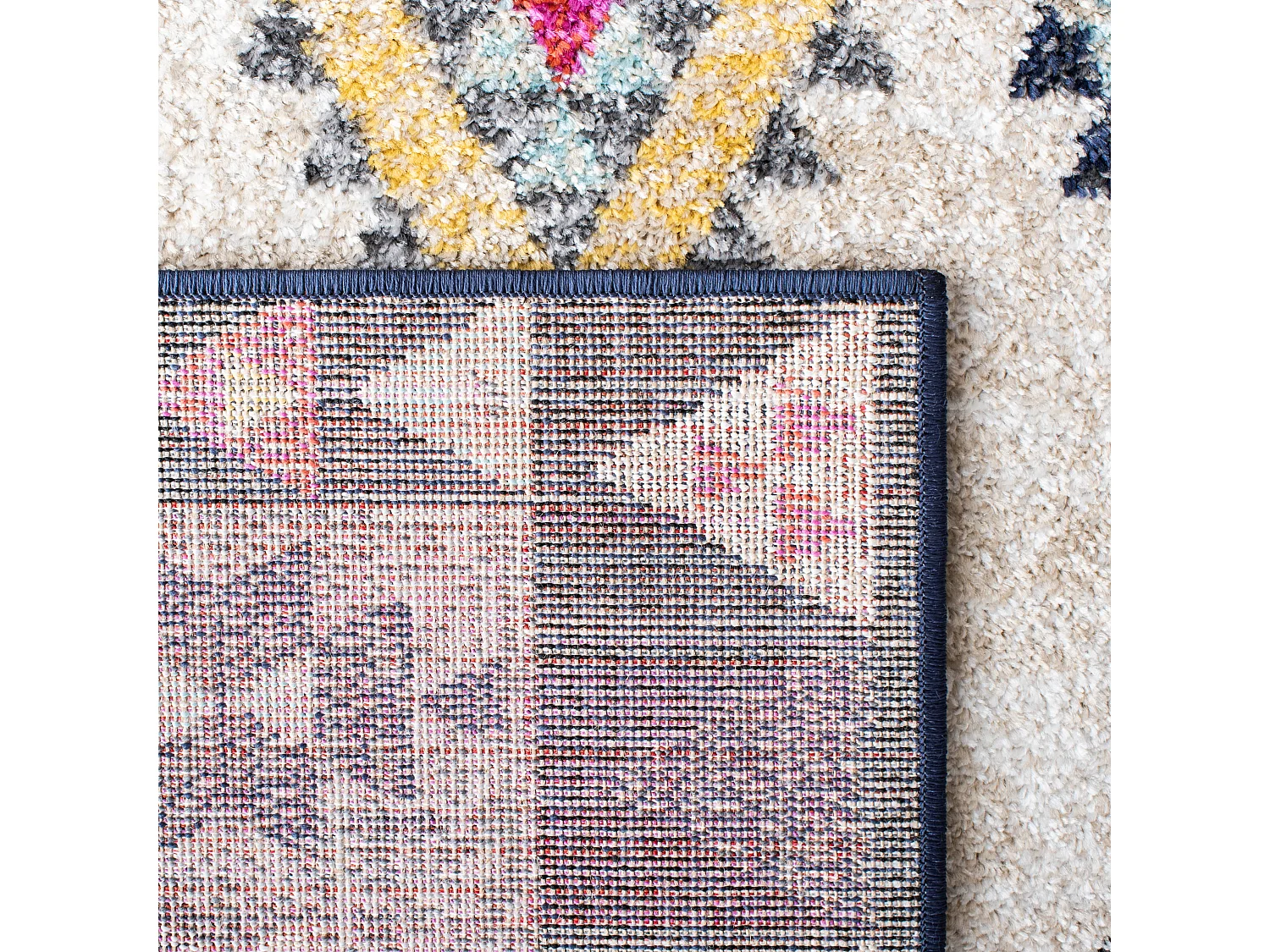 Tapis Neutre/Gris 91 X 152 cm - Samantha