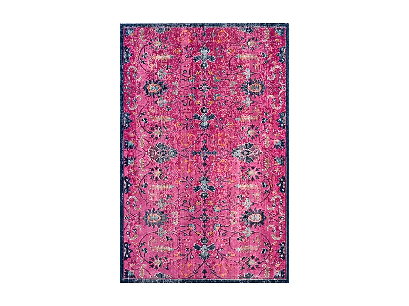 Tapis Rose/Multicolore 155 X 229 cm - Astrid