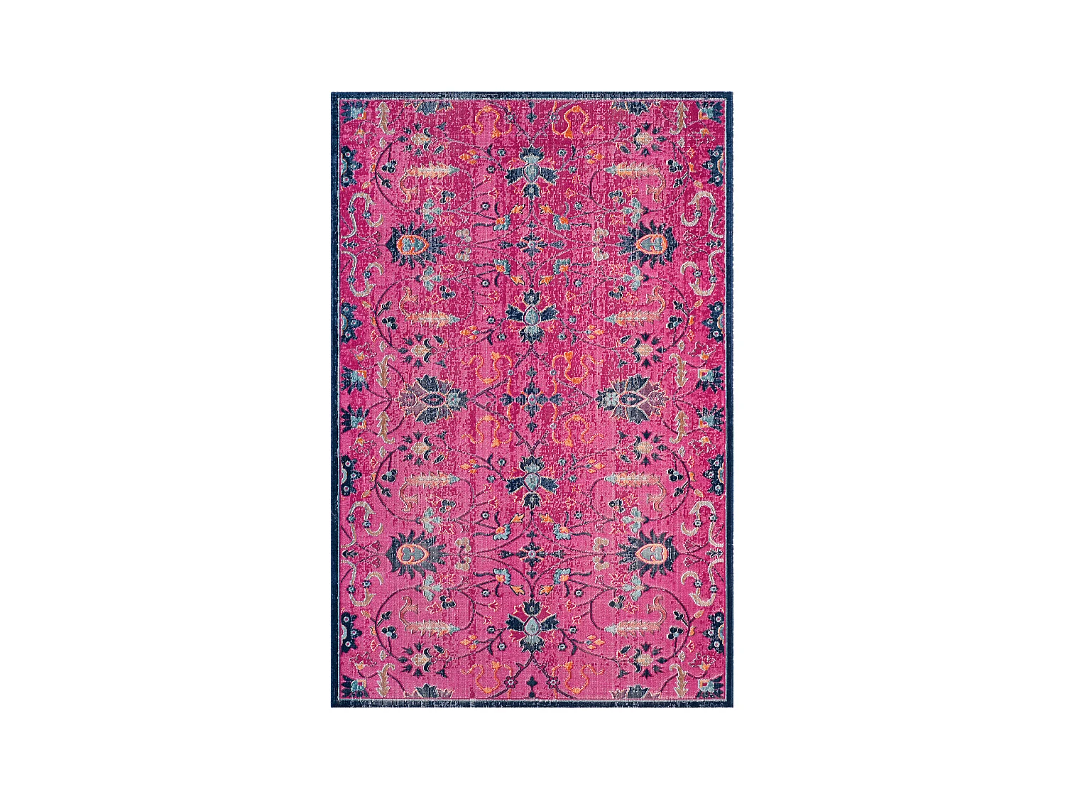 Tapis Rose/Multicolore 155 X 229 cm - Astrid