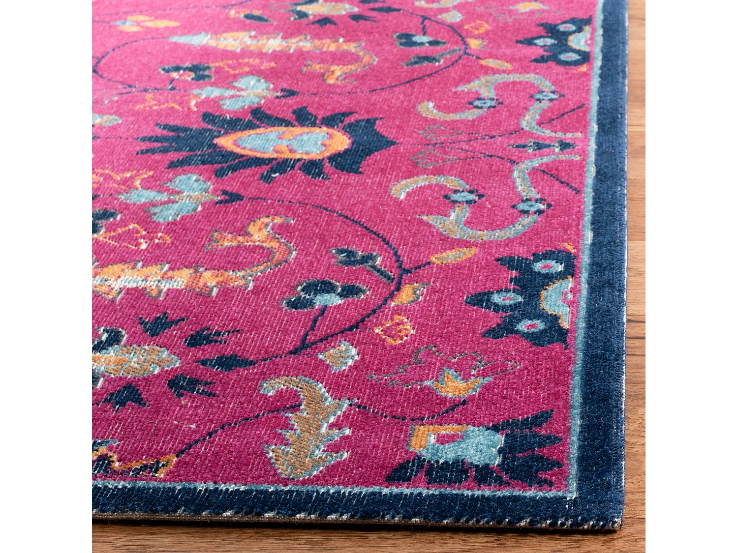 Tapis Rose/Multicolore 155 X 229 cm - Astrid