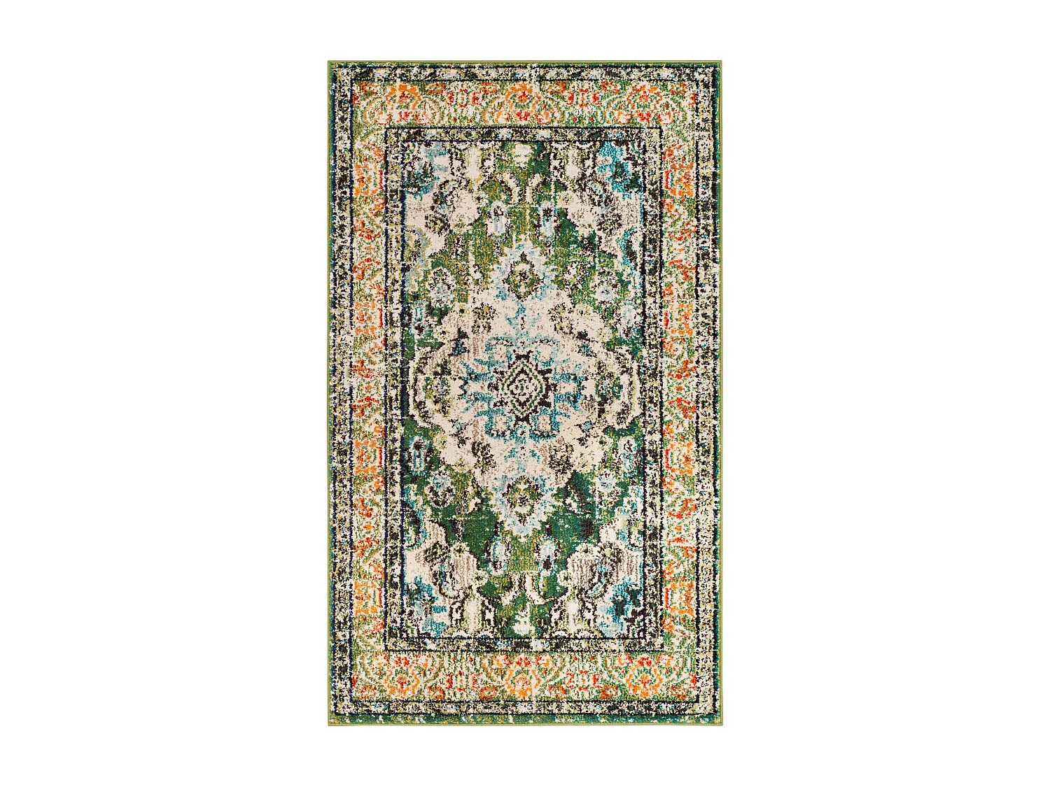 Tapis Vert/Bleu 122 X 170 cm - Milà