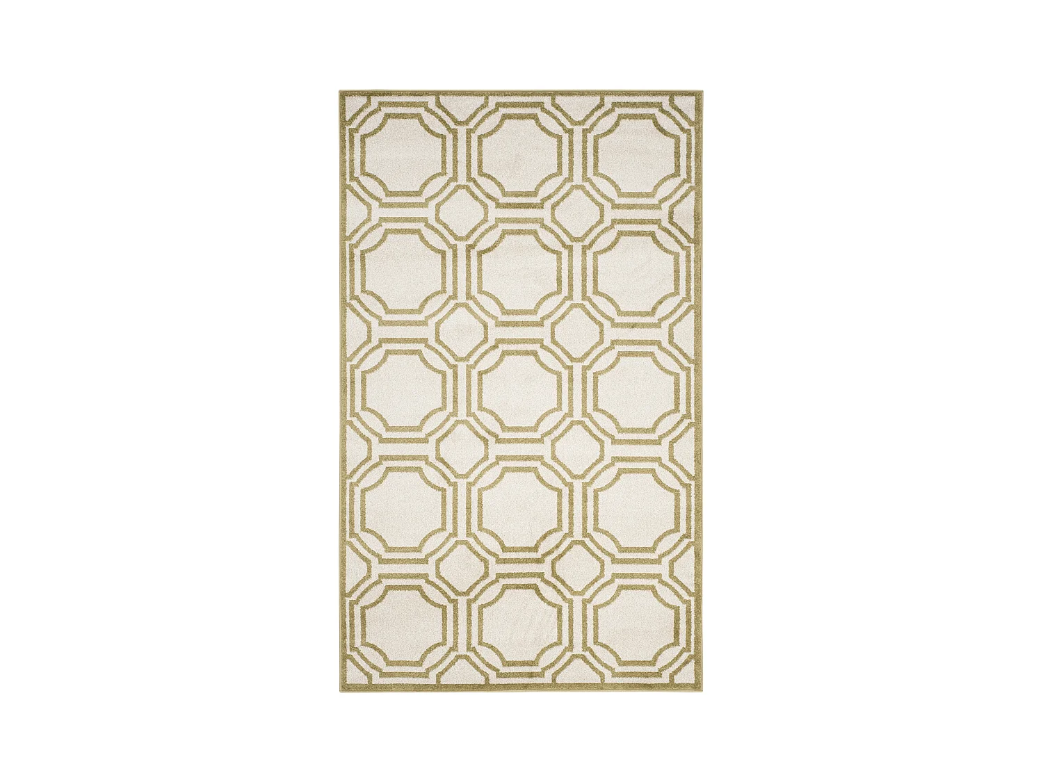 Tapis Neutre/Vert 122 X 183 cm - Ferrat