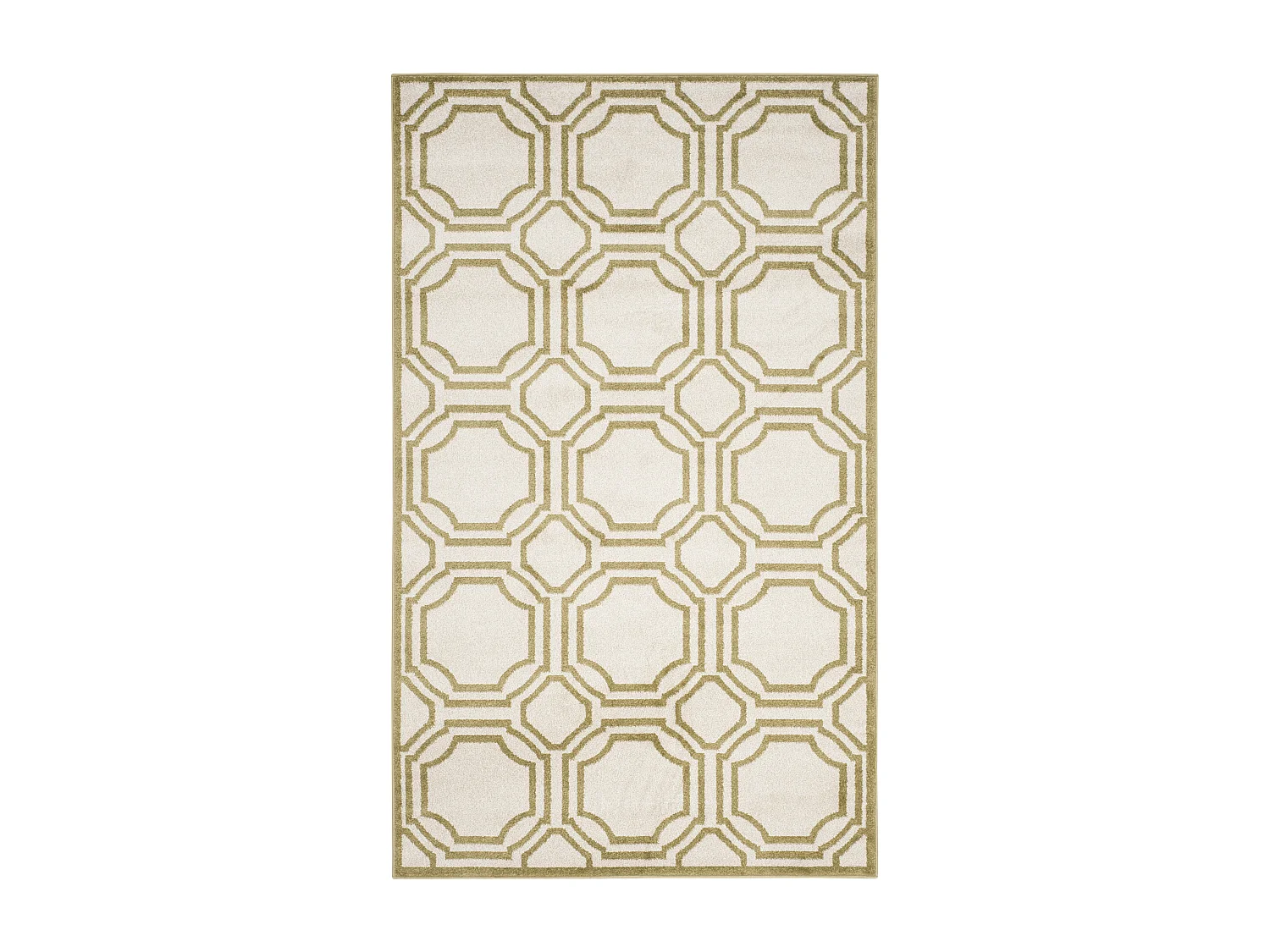 Tapis Neutre/Vert 122 X 183 cm - Ferrat