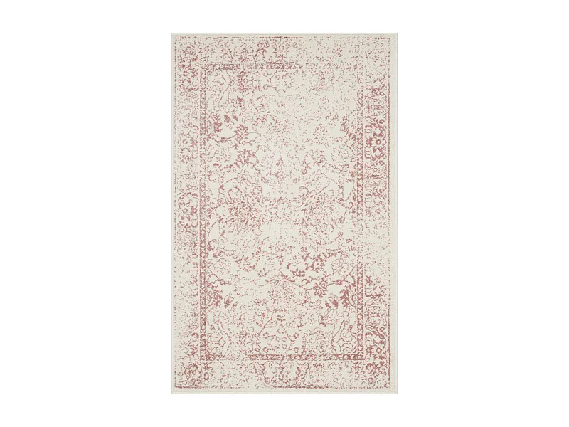 Tapis Neutre/Rose 91 X 152 cm - Lucinda