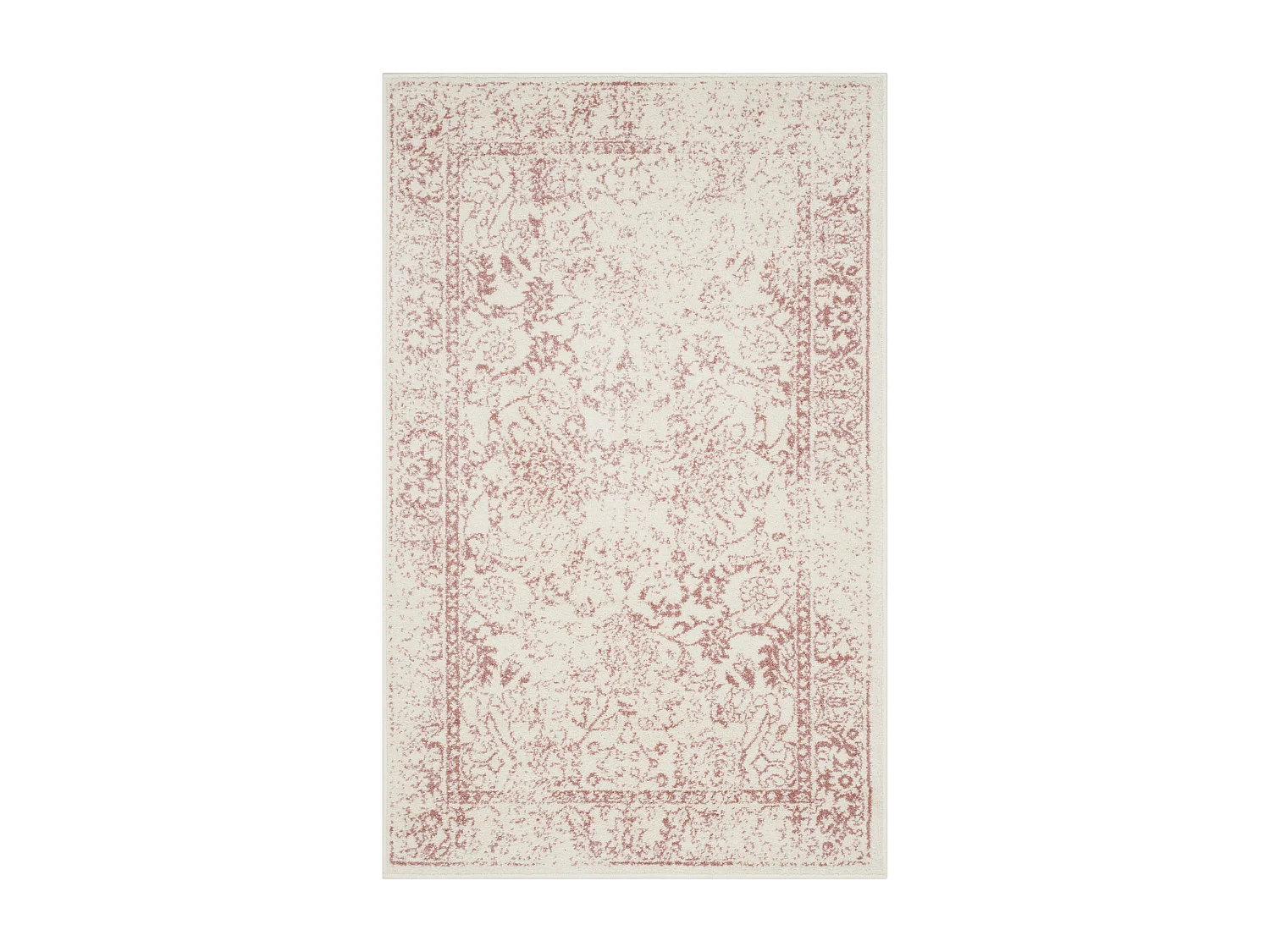 Tapis Neutre/Rose 91 X 152 cm - Lucinda