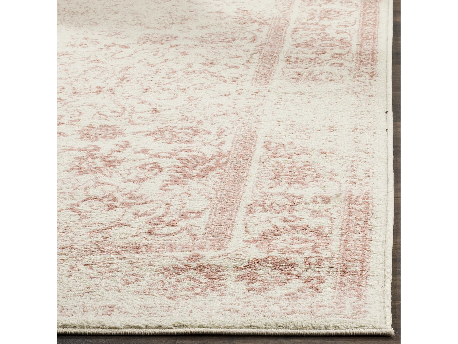 Tapis Neutre/Rose 91 X 152 cm - Lucinda