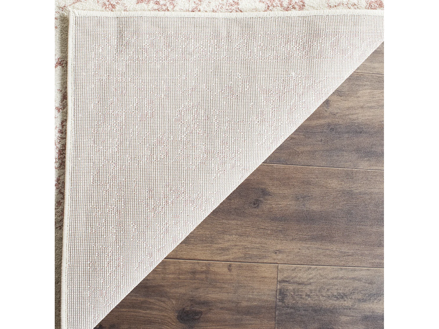 Tapis  Ivoire/Rose 91 X 152 cm - Lucinda