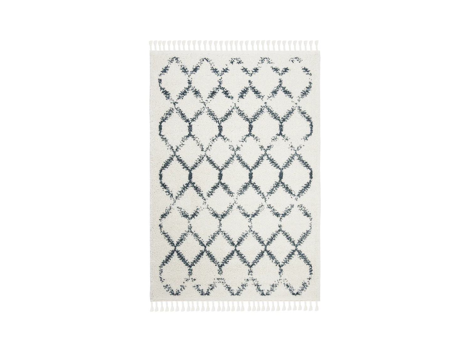 Tapis Neutre/Bleu 99 X 160 cm - Lavinia