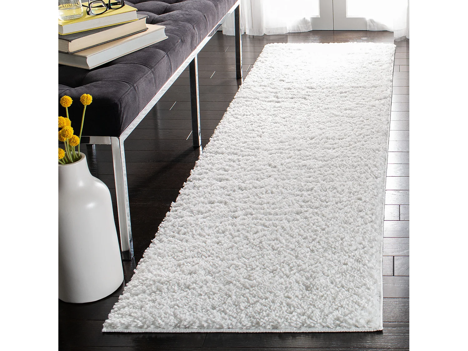 Tapis Blanc 61 X 91 cm - Lola