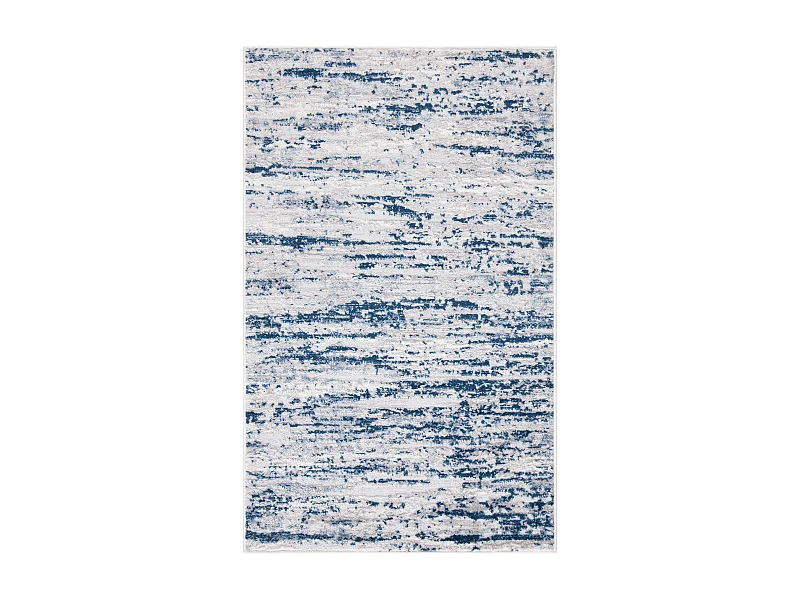 Tapis Gris/Bleu Marine 91 X 152 cm - Gabriel