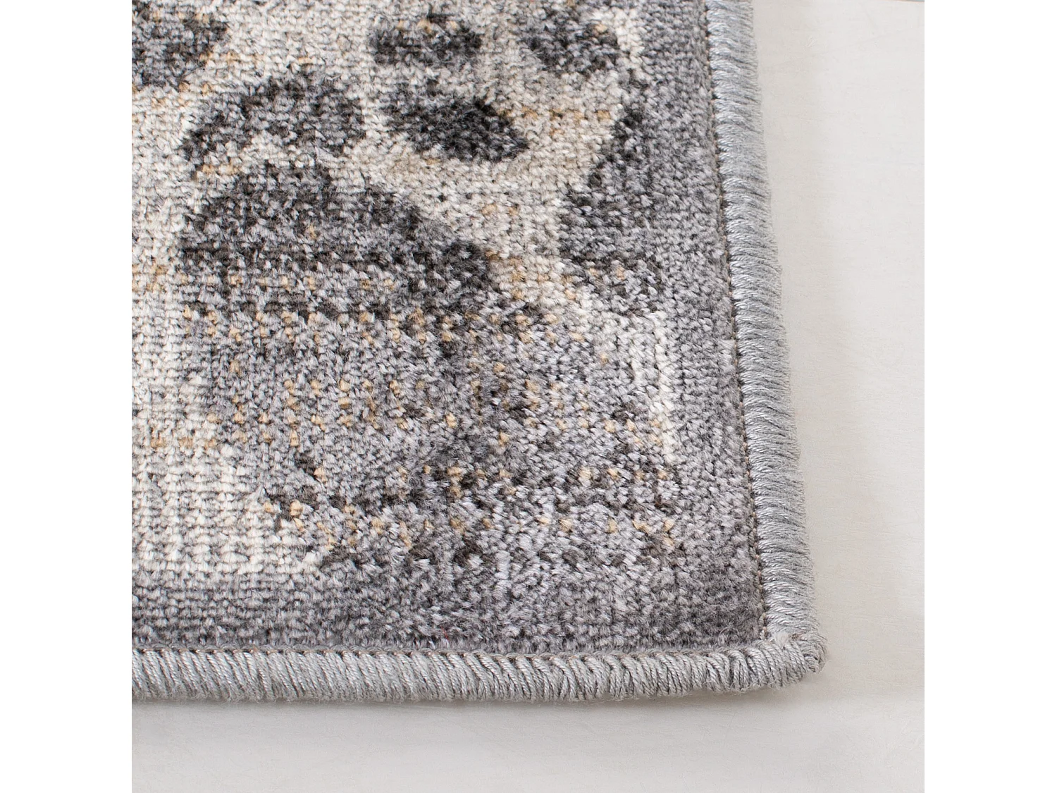 Tapis Neutre/Gris 122 X 183 cm - Leo