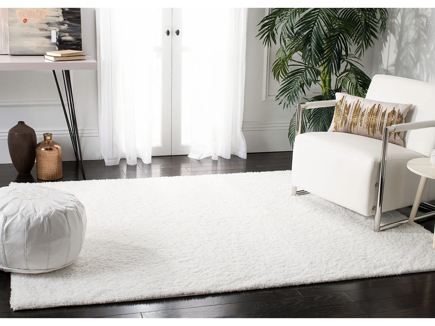 Tapis Blanc 160 X 229 cm - Lola