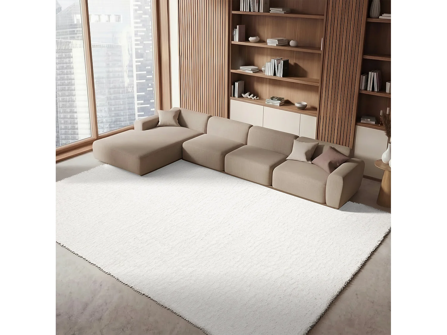 Tapis Blanc 160 X 229 cm - Lola