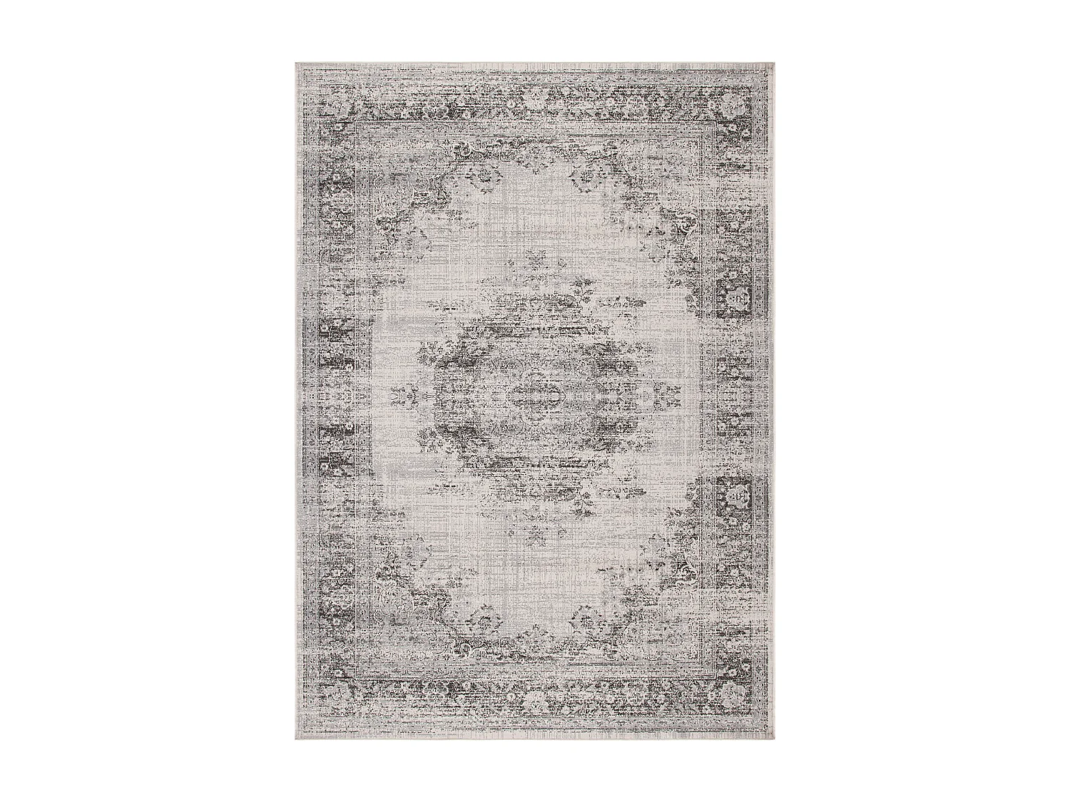 Tapis Neutre/Gris 160 X 231 cm - Kayla