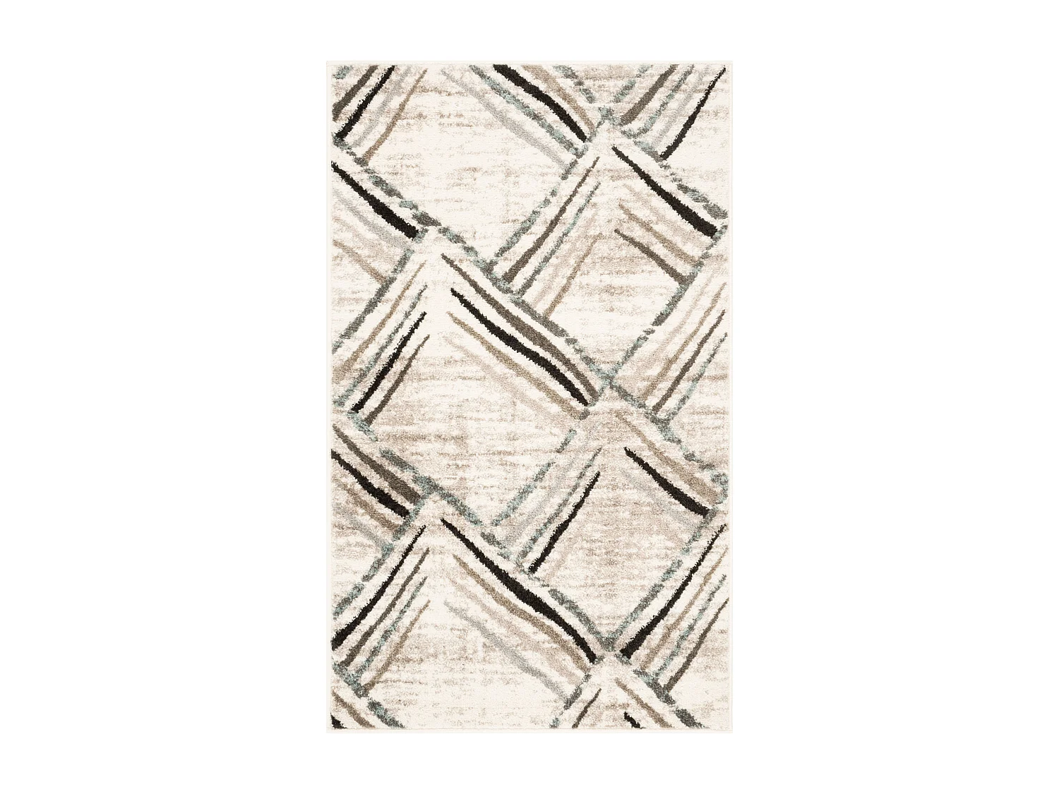 Tapis Gris/Neutre 91 X 152 cm - Leiden