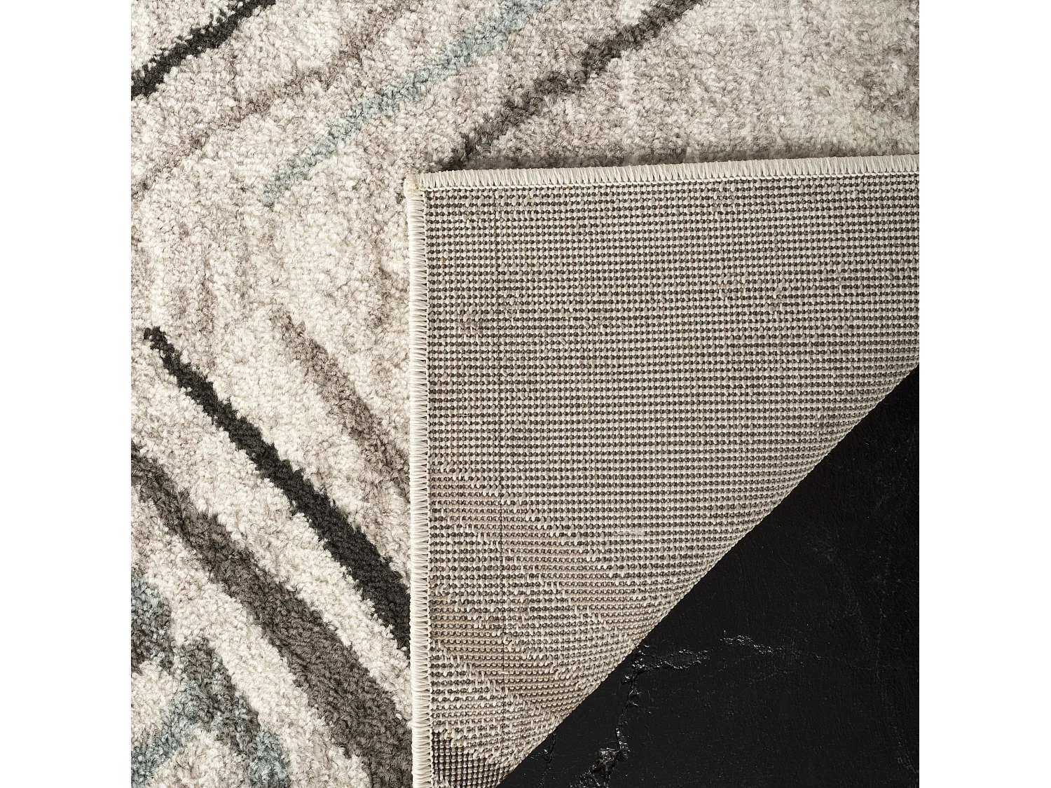 Tapis Gris/Neutre 91 X 152 cm - Leiden