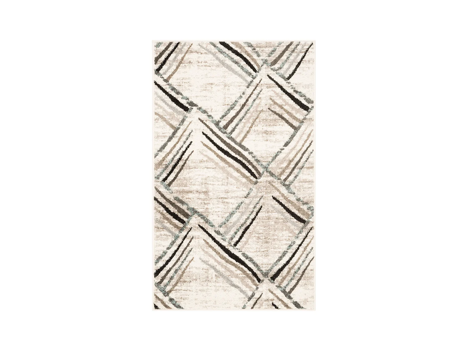 Tapis Gris/Neutre 91 X 152 cm - Leiden