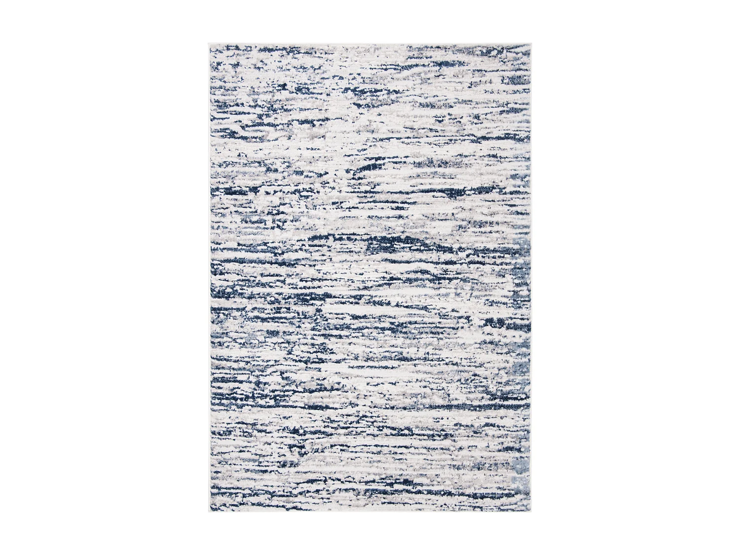 Tapis Gris/Bleu Marine 122 X 183 cm - Gabriel