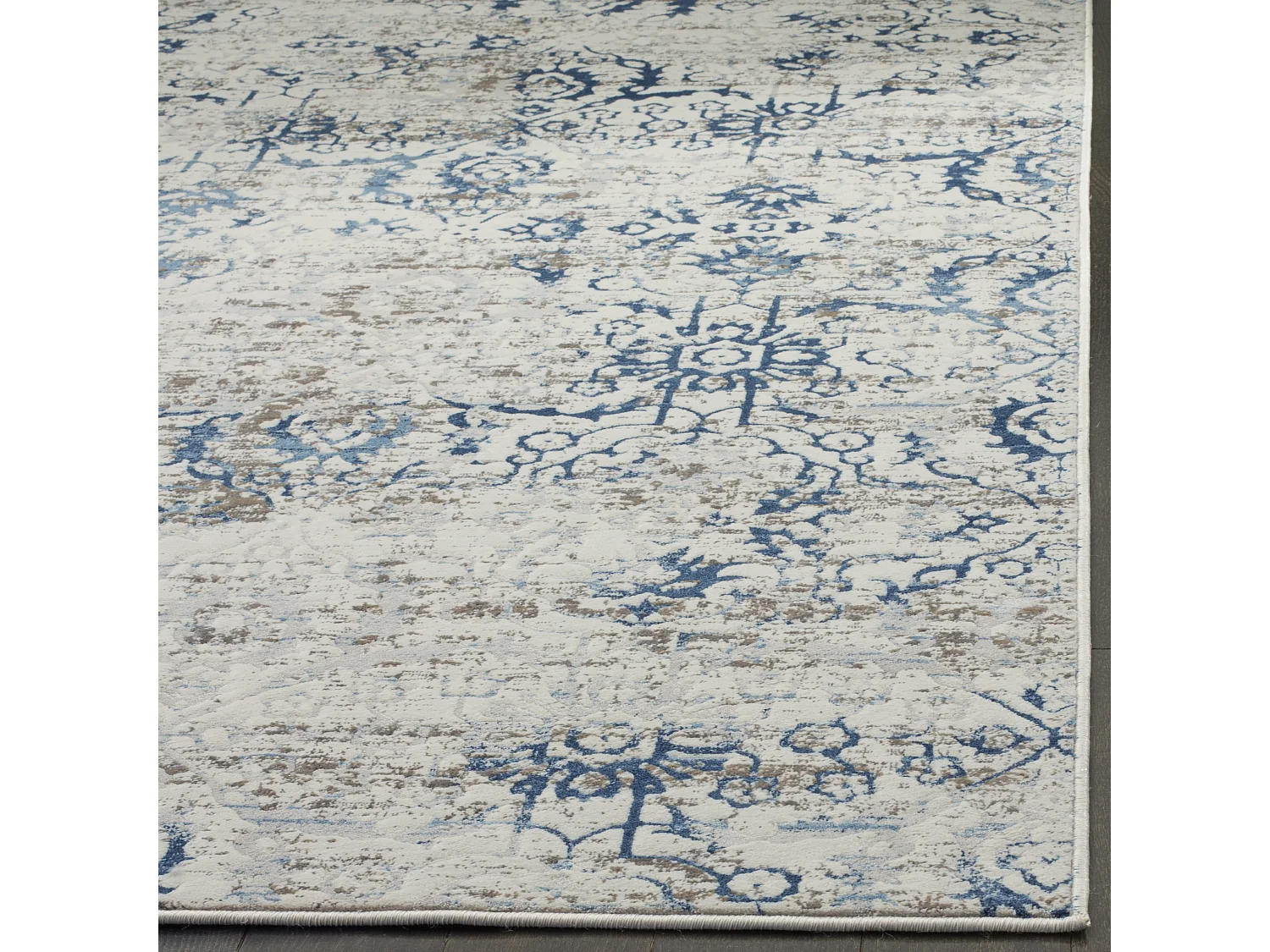 Tapis Bleu/Neutre 122 X 183 cm - Janalyn
