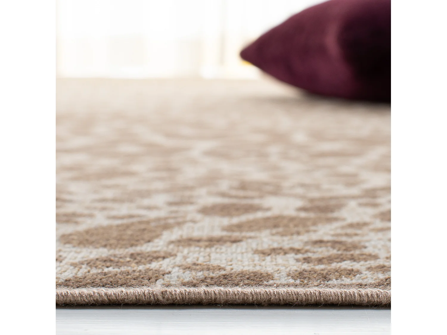 Tapis Neutre/Gris 99 X 160 cm - Leo