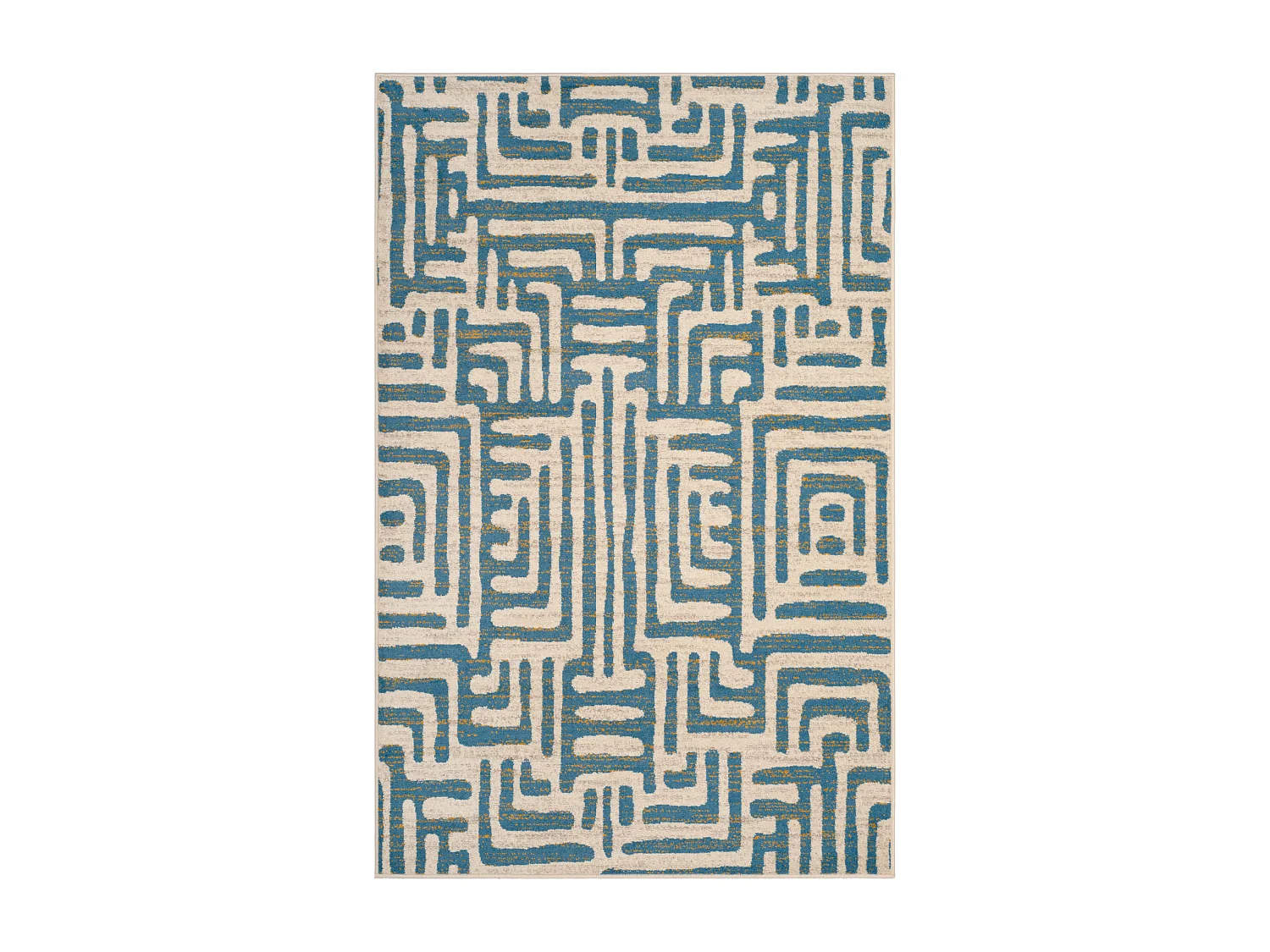Tapis Neutre/Bleu 201 X 279 cm - Renée