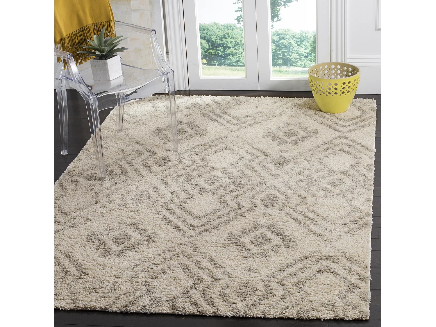 Tapis Neutre/Gris 155 X 229 cm - Ferre