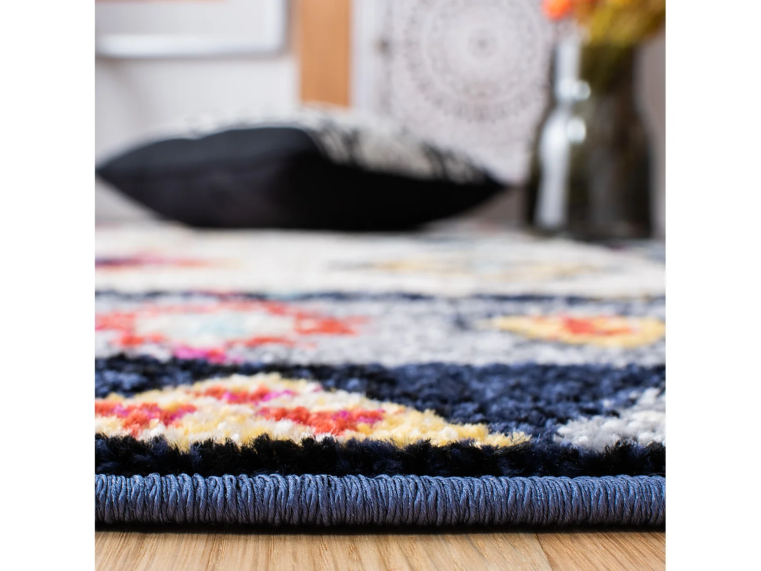 Tapis Neutre/Gris 122 X 183 cm - Samantha