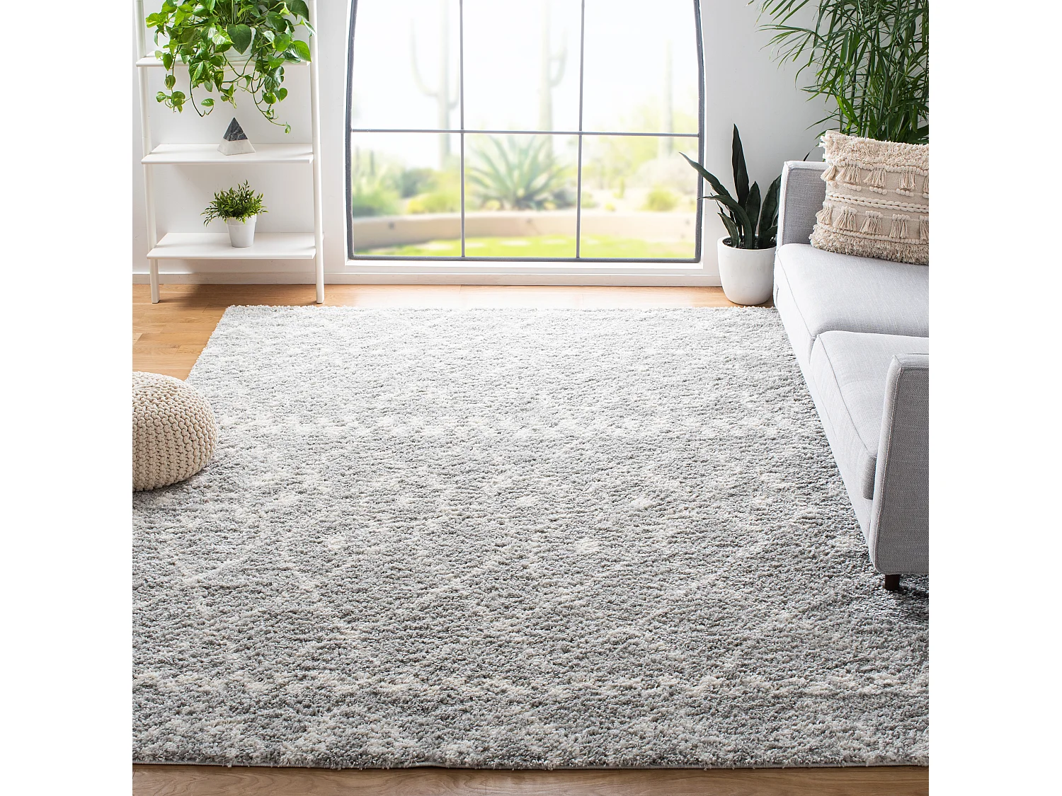 Tapis Gris/Neutre 201 X 279 cm - Fabia