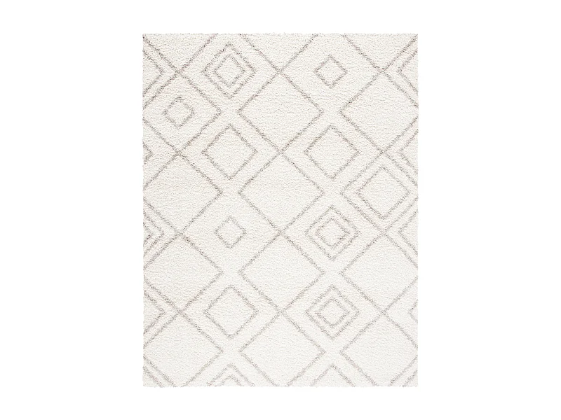 Tapis Neutre/Blanc 201 X 279 cm - Francine