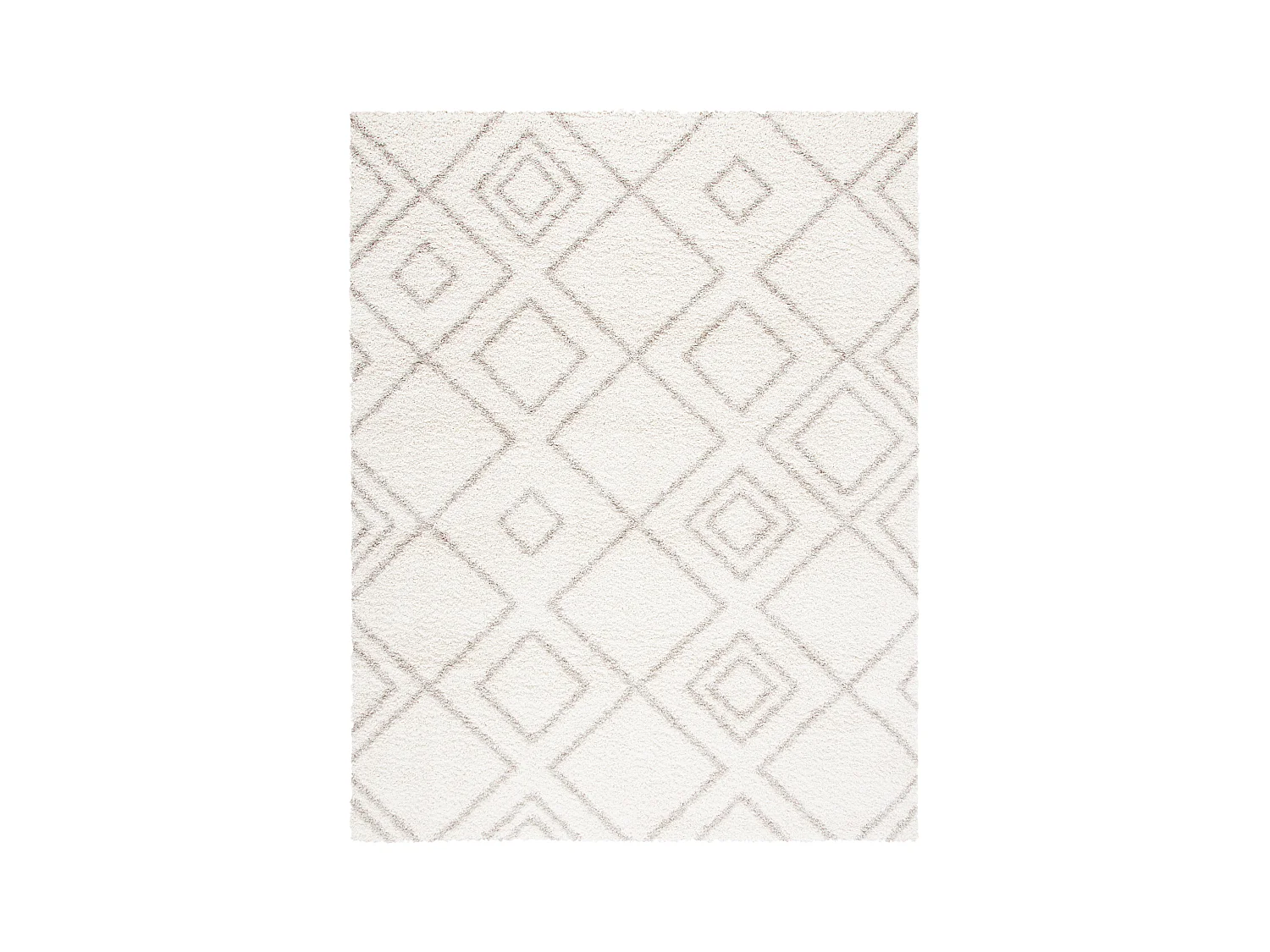Tapis Neutre/Blanc 201 X 279 cm - Francine