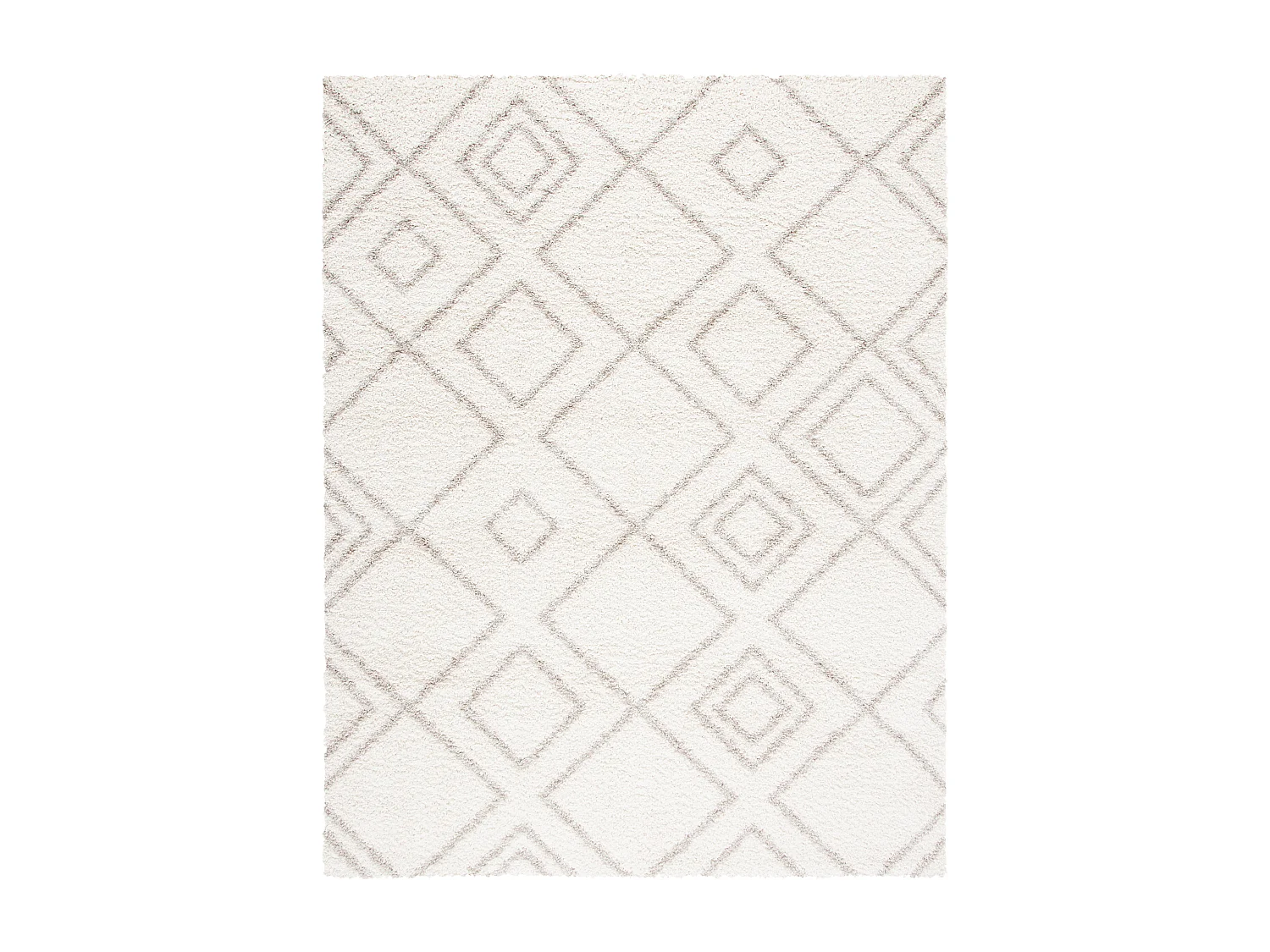 Tapis Neutre/Blanc 201 X 279 cm - Francine