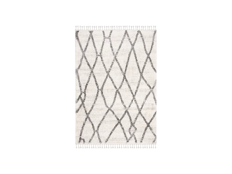 Tapis Neutre/Gris 122 X 183 cm - Niamh