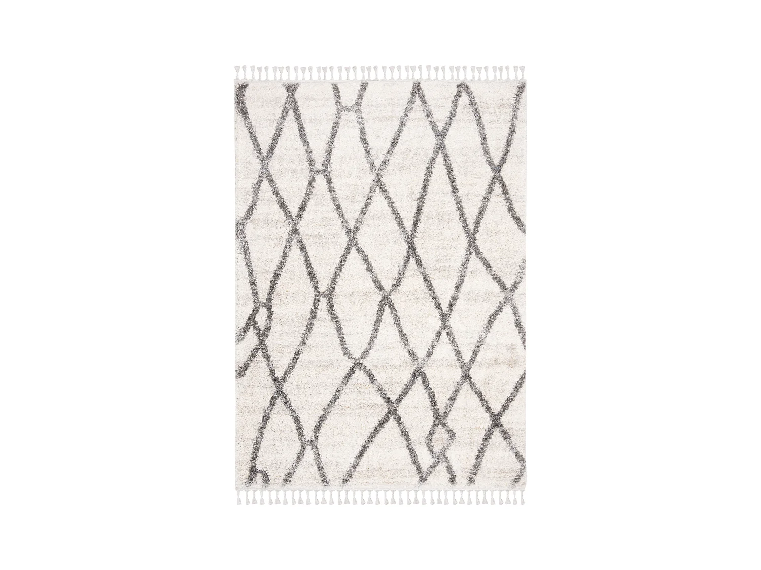 Tapis Neutre/Gris 122 X 183 cm - Niamh