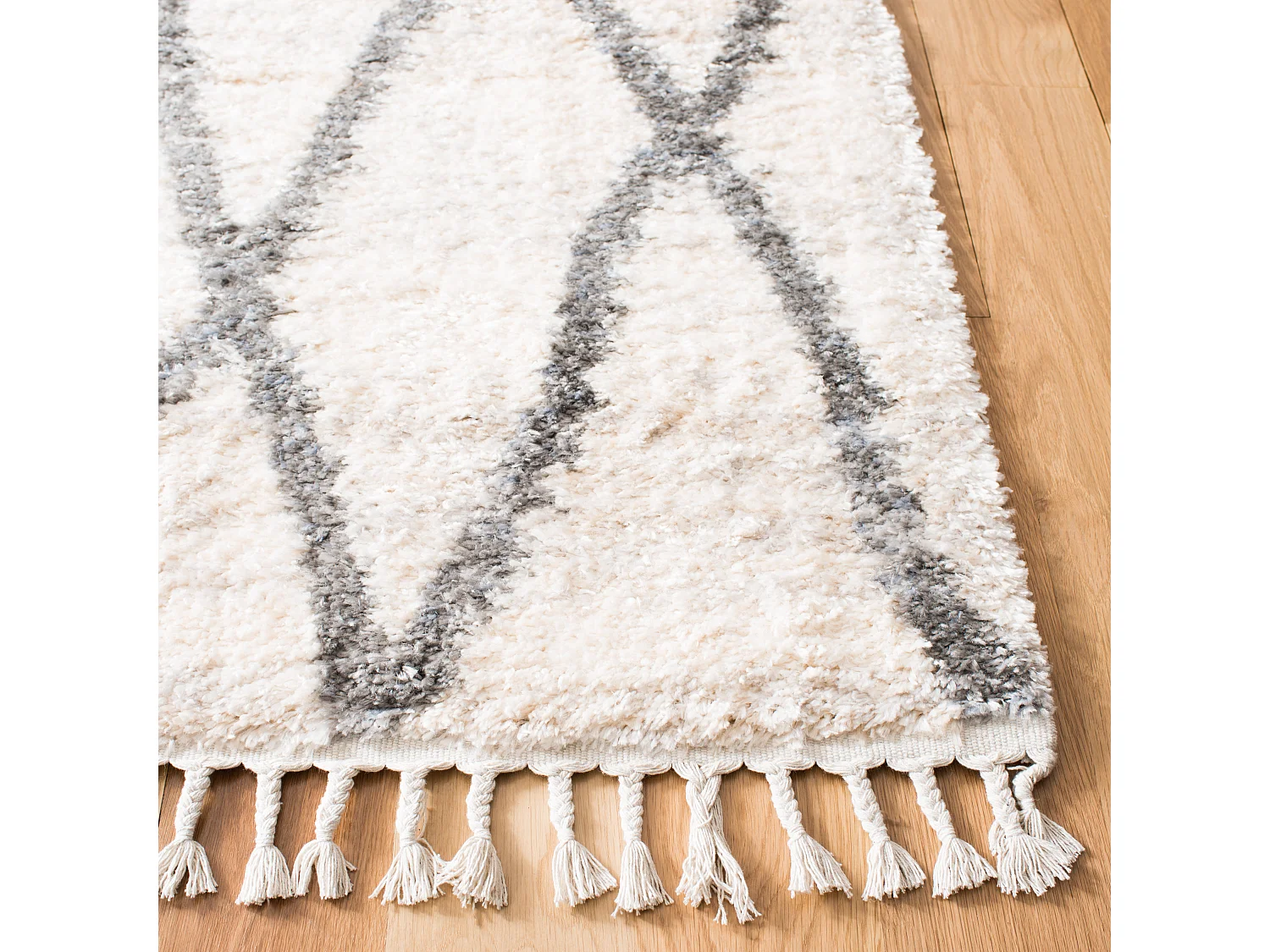 Tapis Neutre/Gris 122 X 183 cm - Niamh