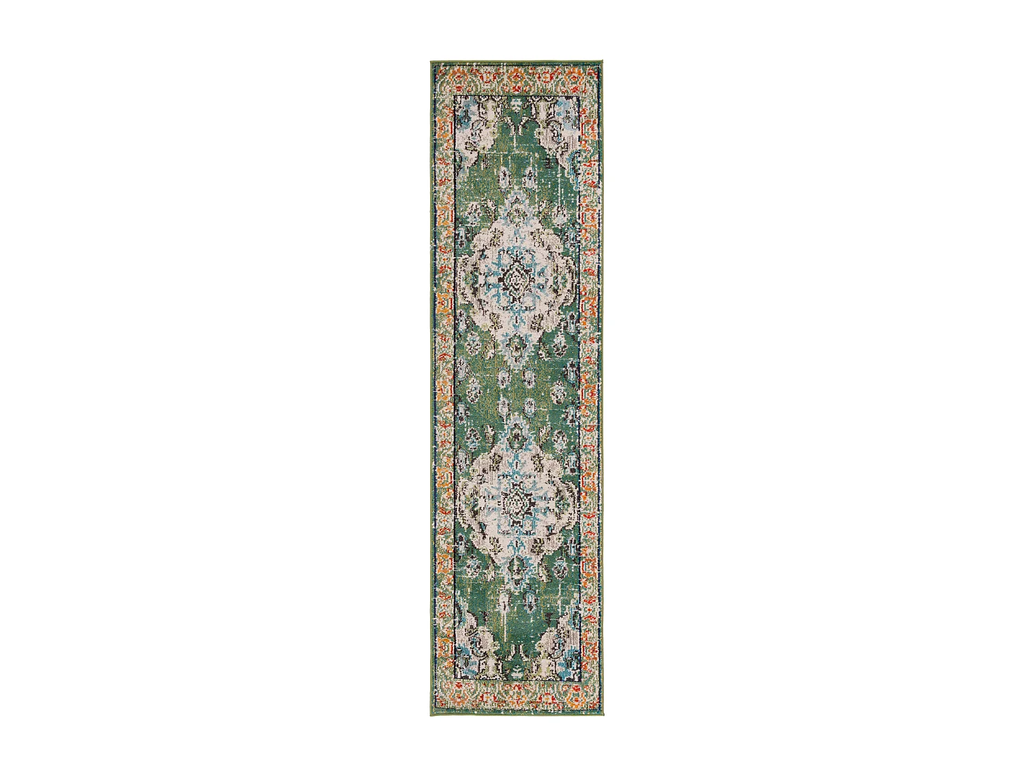 Tapis Vert/Bleu 66 X 244 cm - Milà