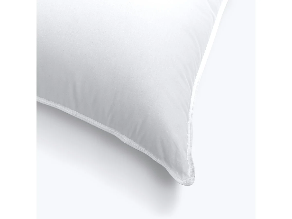 Ensemble Matelas ressorts 25cm Sommier anthracite Oreiller 90x190cm