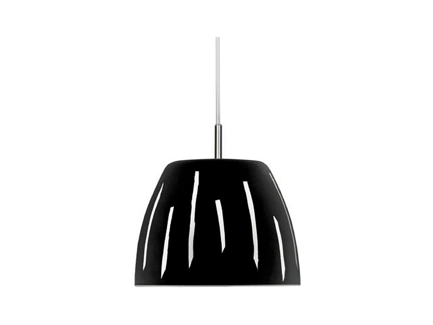 Suspension TOSEL ,verre,Blanc ,H80xD20xP20cm