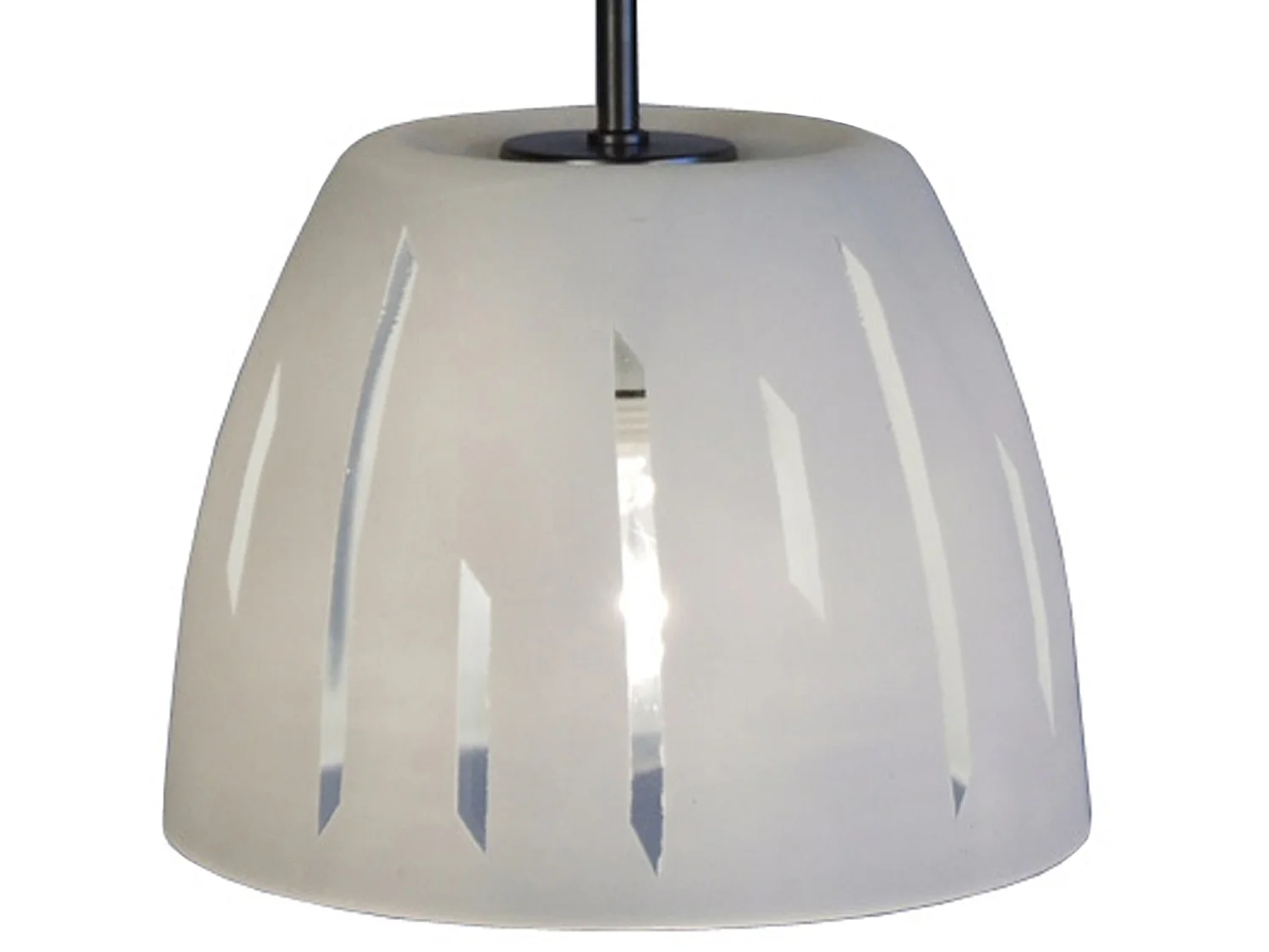 Suspension TOSEL ,verre,Doré ,H80x D20xP20cm