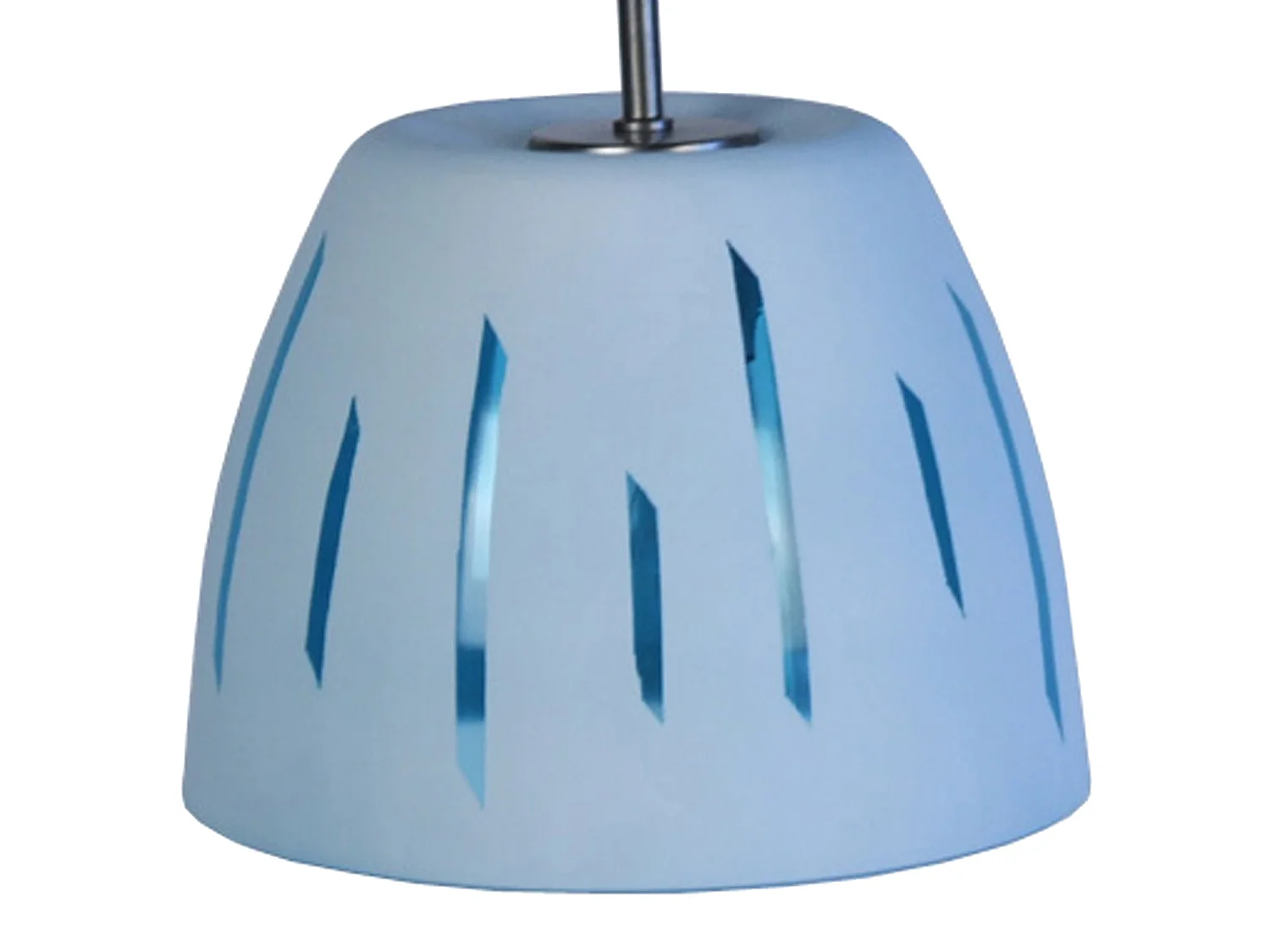 Suspension TOSEL ,verre,Cuivre ,H80xD 20xP20cm