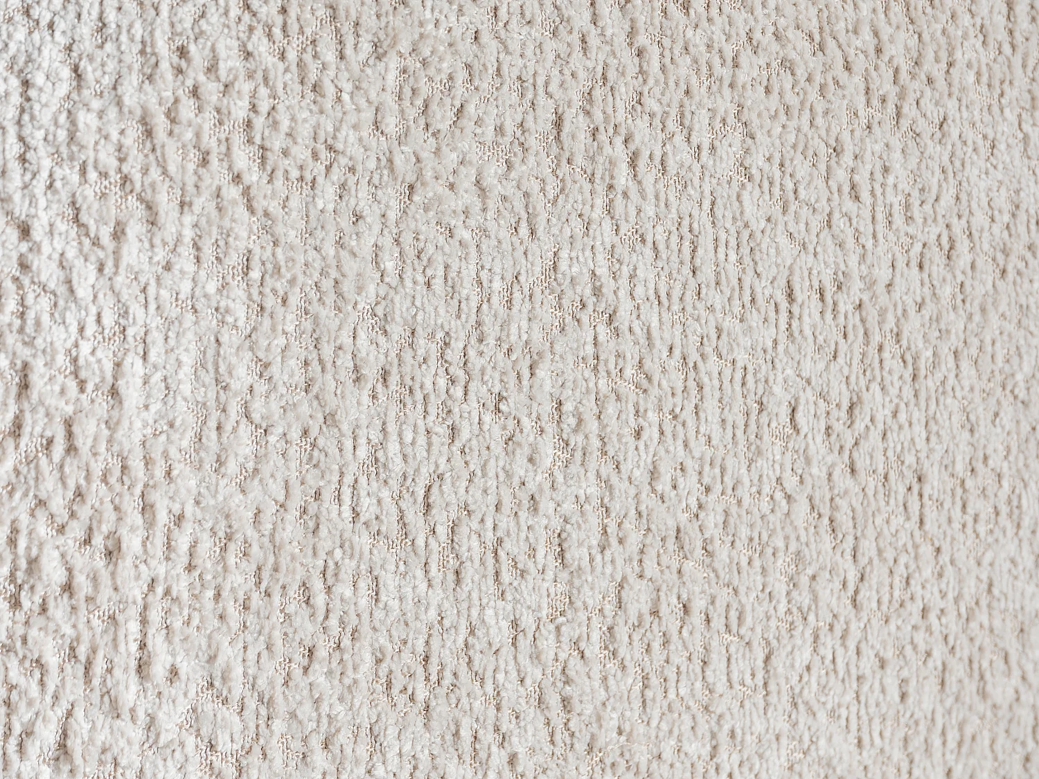 Förvaringssäng 200 x 200 cm - Bucklig tyg - Beige + Madrass - DAMADO av Pascal Morabito