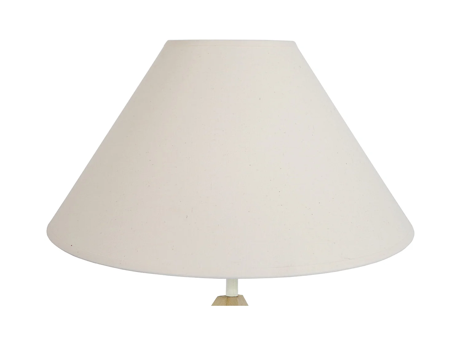 Lámpara de Mesa  TOSEL ,madera,Negro ,A48xD35xP35cm