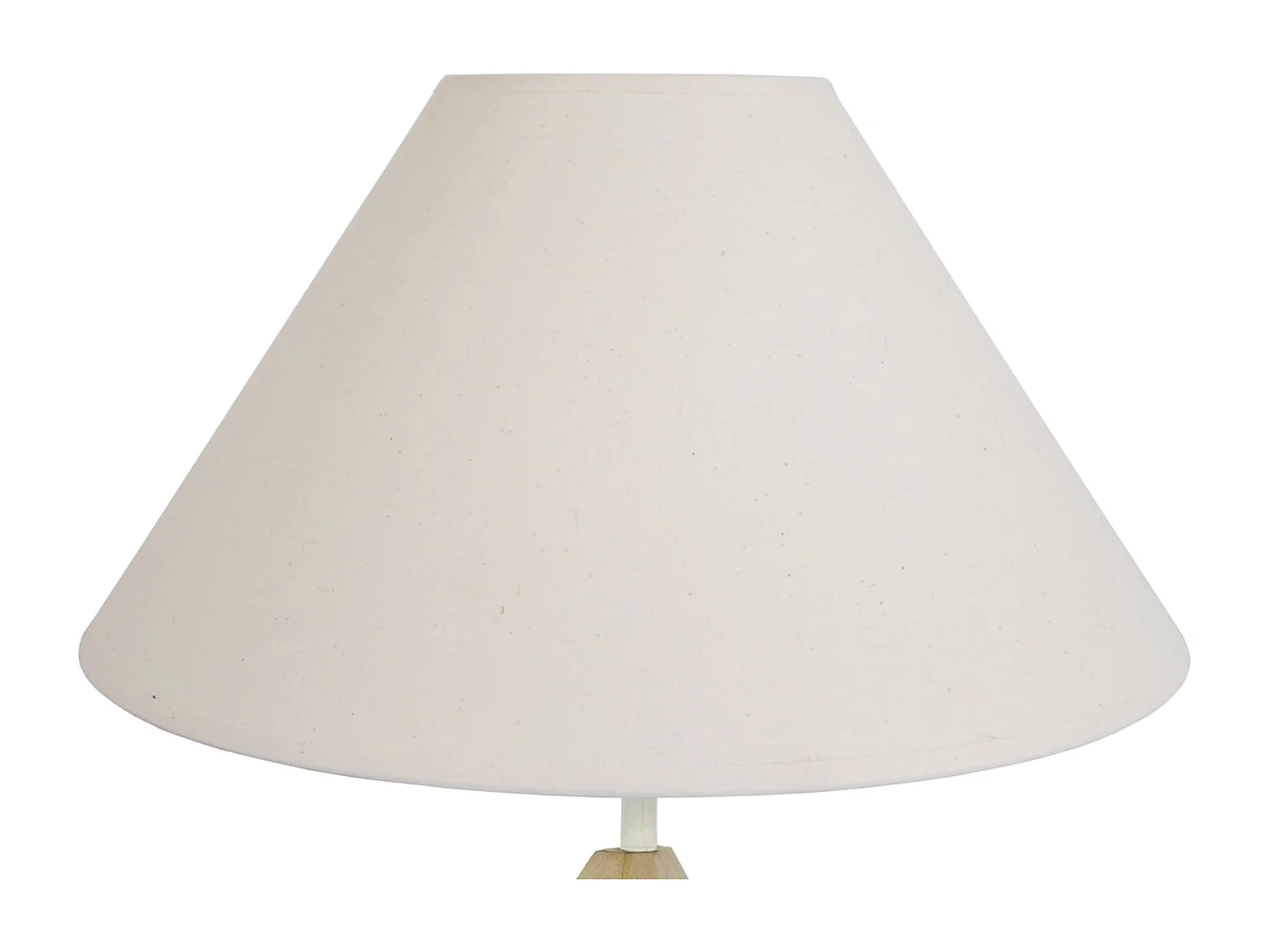 Abajur TOSEL BOIS CYLINDRE lâmpada decorativa cilindro Branco marfim D8 x  H21  cm