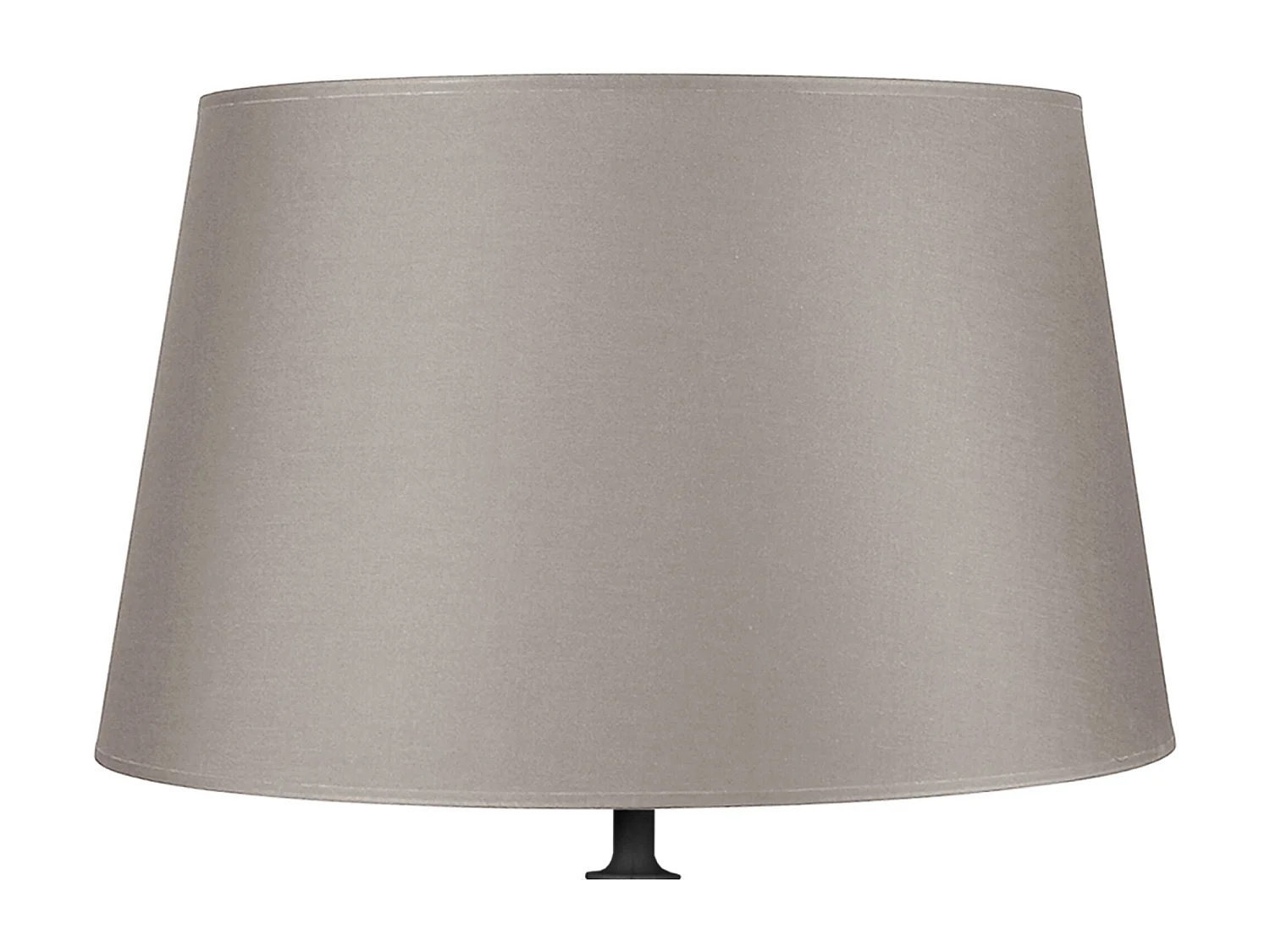 Abajur TOSEL MIDGARD tecido tripé preto D22 x  H41  cm