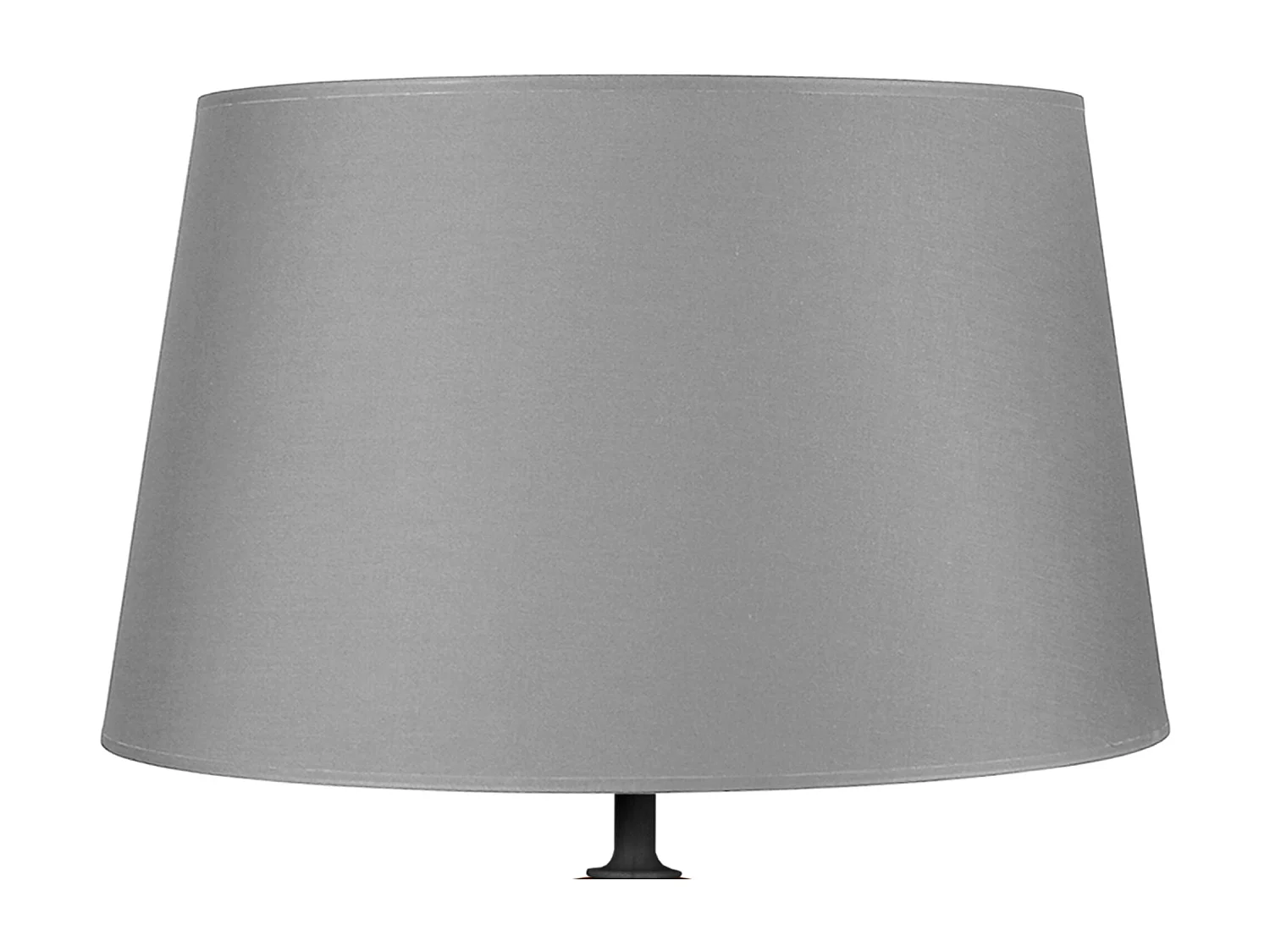 Abajur TOSEL MIDGARD tecido tripé preto D22 x  H41  cm