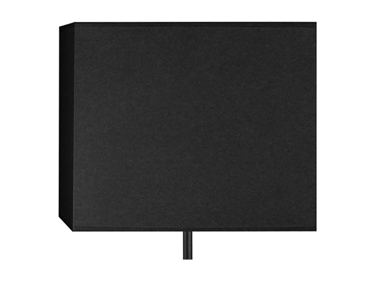 Candeeiro de mesa TOSEL GERI LT2 tecido articulado preto D16 x  H45  cm